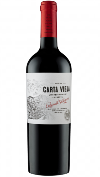 Photo for: Carta Vieja Reserva Cabernet Sauvignon